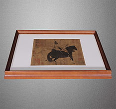 北流书画装裱配框服务案例