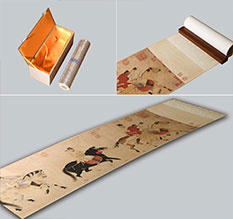 北流馆藏书画复制博物馆书画复制服务